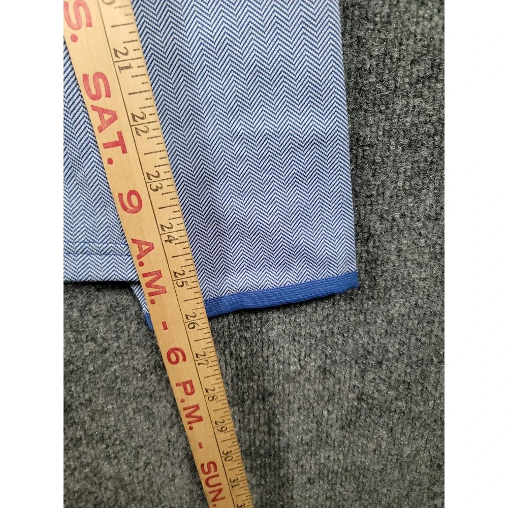 Polo Ralph Lauren RLX Mens 1/4 Zip Golf Pullover XL Blue Sweater Knit Preppy Fit